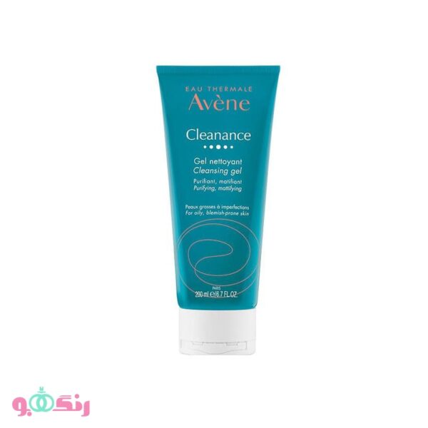 ژل شست و شوی تیوپی آون Avene مدل Cleanance حجم 200 میلی لیتر