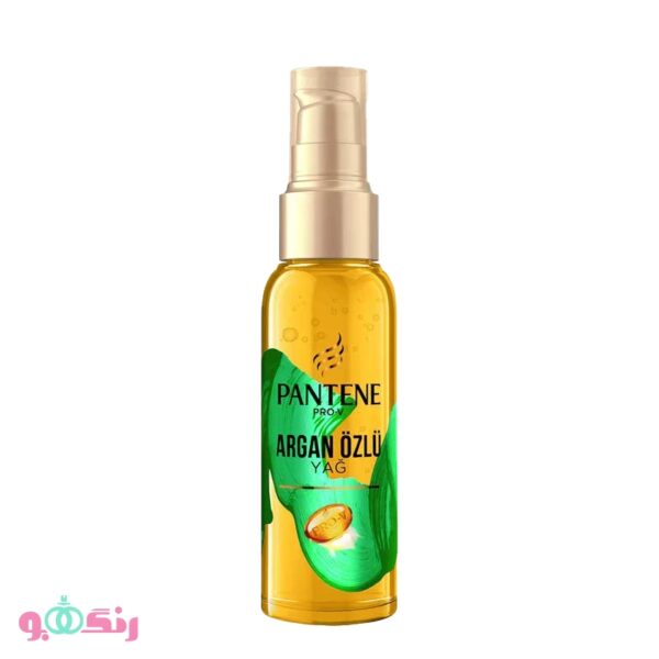 روغن آرگان پنتن PANTENE مدل ARGAN OZLU (سبز) حجم 100 میلی لیتر