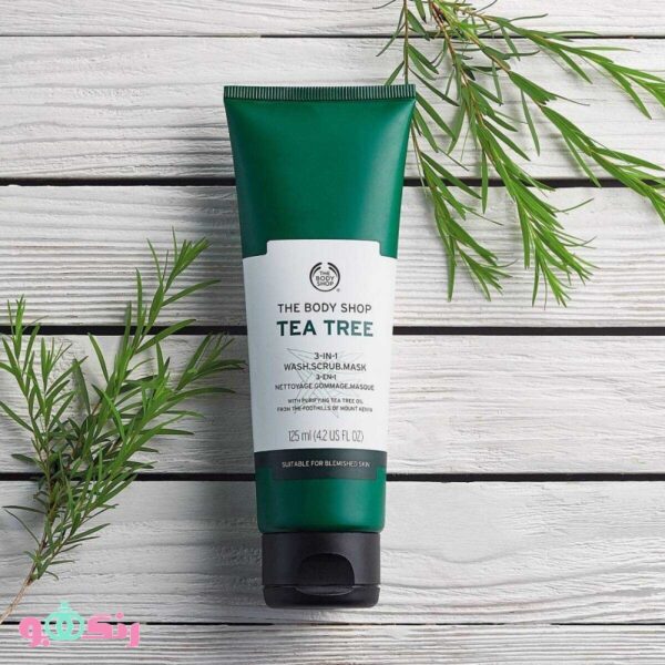 The Body Shop Tea Tree 3 In 1 Wash Scrub Mask 125ml 3