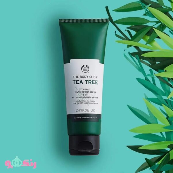 The Body Shop Tea Tree 3 In 1 Wash Scrub Mask 125ml 4