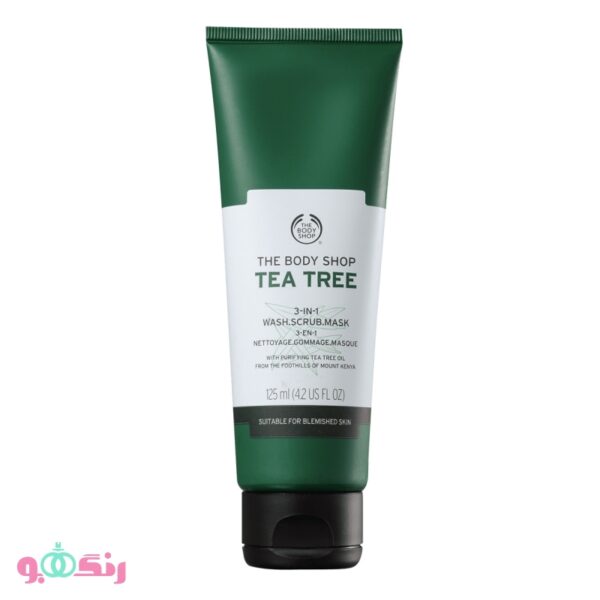 ژل شست و شوی صورت بادی شاپ Body Shop مدل 3IN1 (سه كاره) حجم 125 ميل