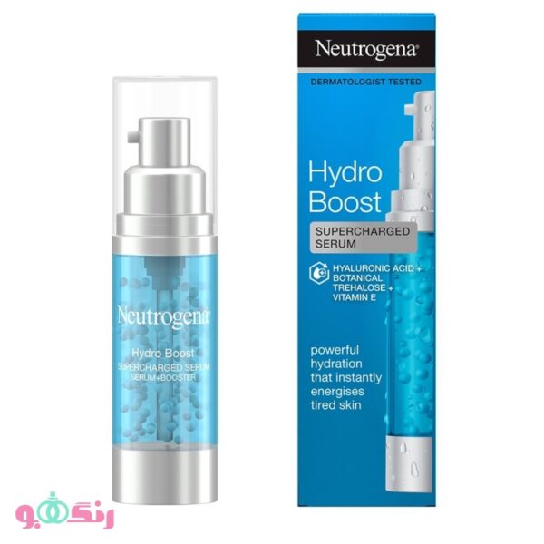 سرم آبرسان نیتروژینا Neutrogena مدل Hydro Boost (کپسولی آبی) حجم 30 میلی لیتر