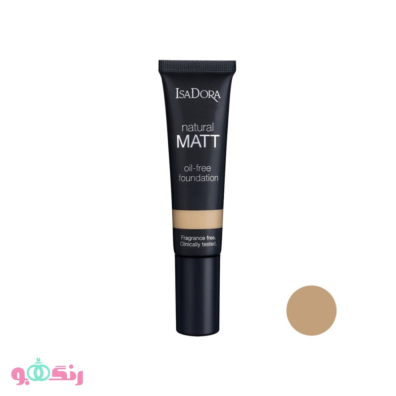 کرم پودر ایزادورا مدل Natural Matt شماره 14