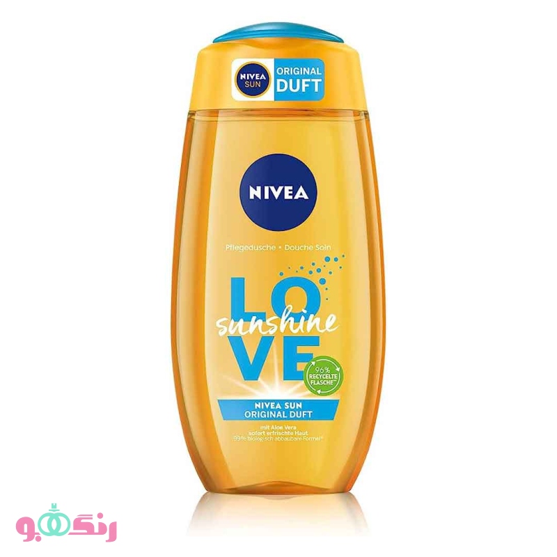 شامپو بدن نیوآ Nivea مدل LOVE SUNSHINE حجم 500 میلی لیتر