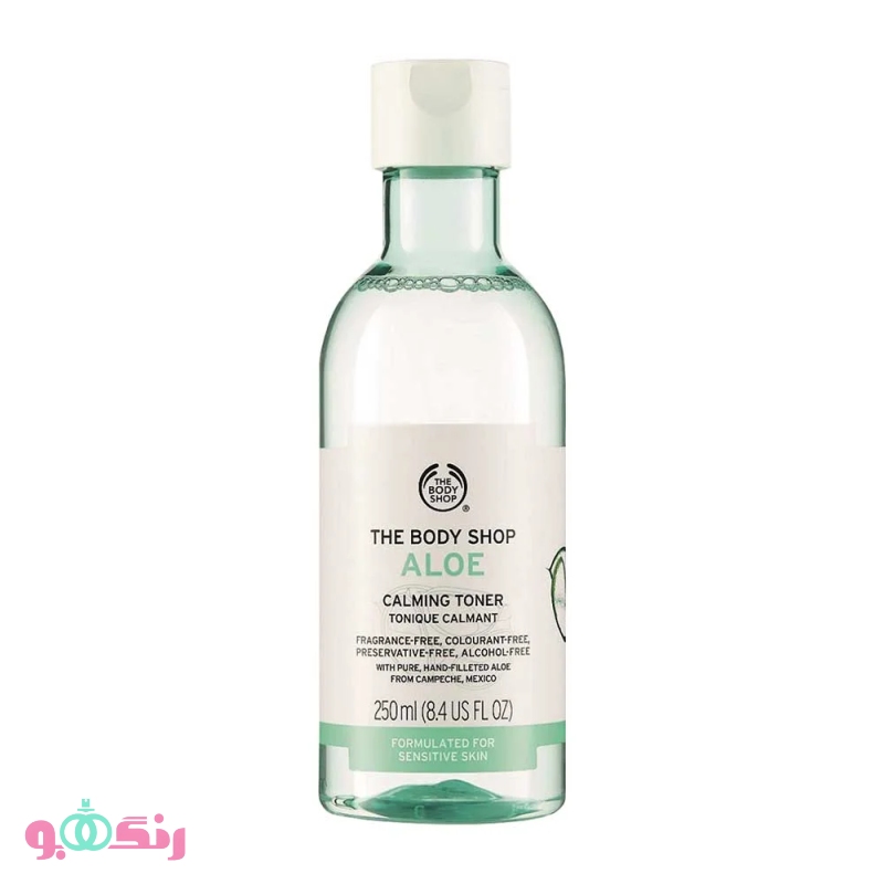 تونر بادی شاپ Body Shop مدل Aloe حجم 250 میلی لیتر