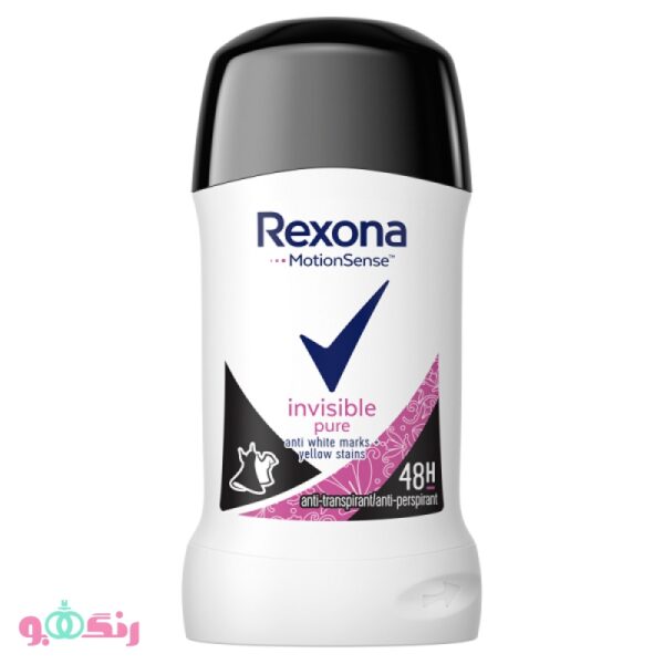 استیک ضد تعريق روسی زنانه ركسونا Rexona مدل Invisible Pure