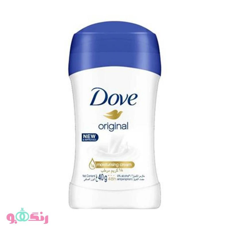 استیک ضد زنانه تعريق داو Dove مدل Original (شير) وزن 40 گرم