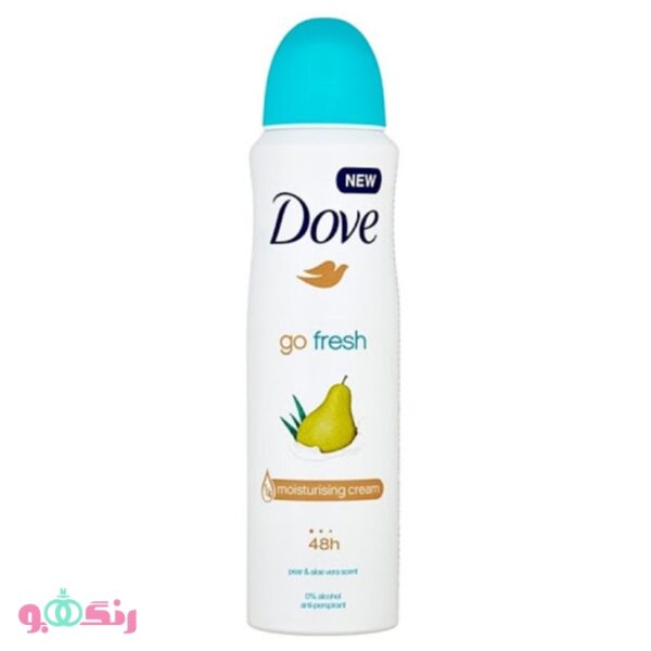 اسپری ضد تعريق زنانه داو Dove مدل Go Fresh (گلابی) حجم 250 میلی لیتر