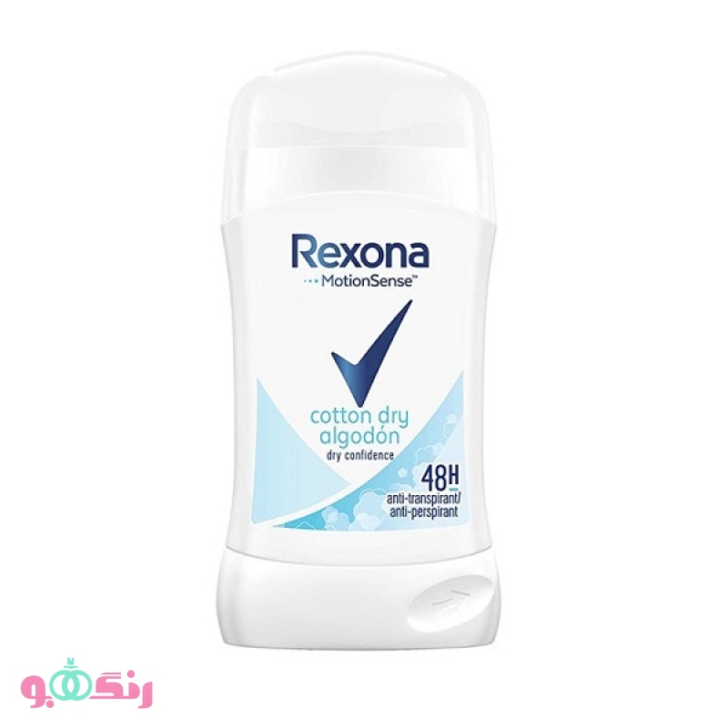 استیک ضد تعريق روسی زنانه ركسونا Rexona مدل Cotton Dry algodon