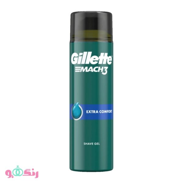 gillette mach 3 extra comfort men shaving gel 200ml