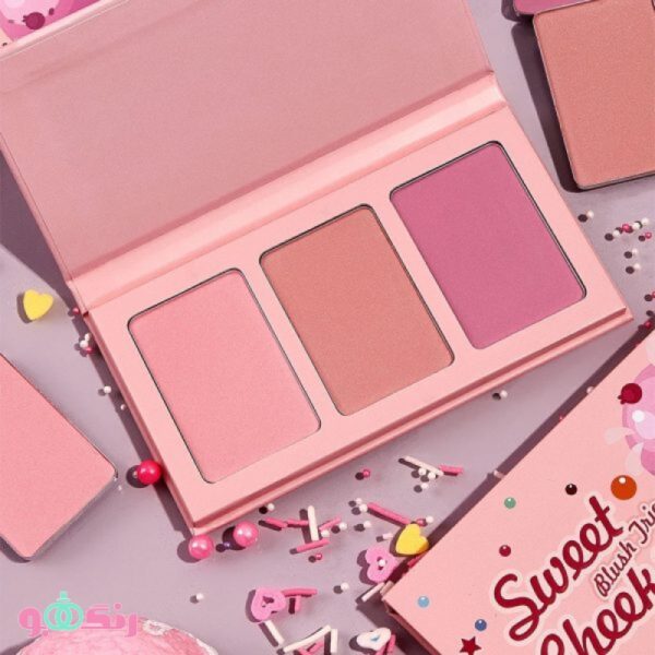 sheglam sweet cheeks blush trio enamored 3