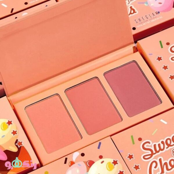 sheglam sweet cheeks blush trio enamored 4