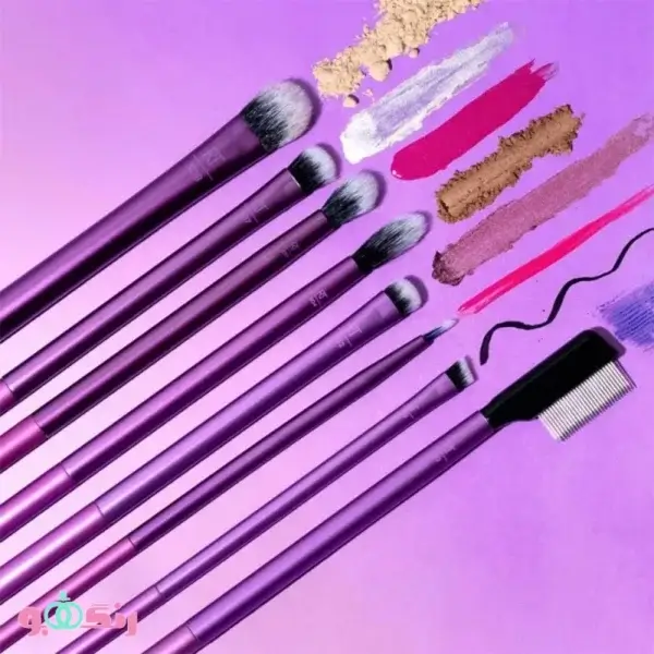 real techniques everyday eye essentials brush set 4