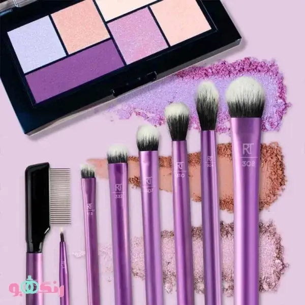 real techniques everyday eye essentials brush set 6