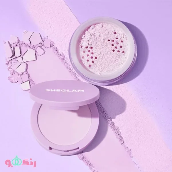 sheglam Insta Ready Face Under Eye Setting Powder Duo Taro 2