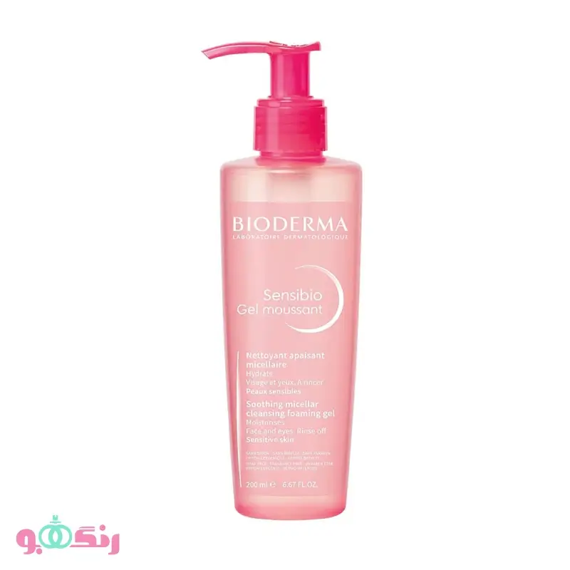 ژل شست و شو بایودرما Bioderma مدل SensiBio Gel